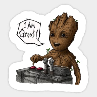 I am Groot! Sticker